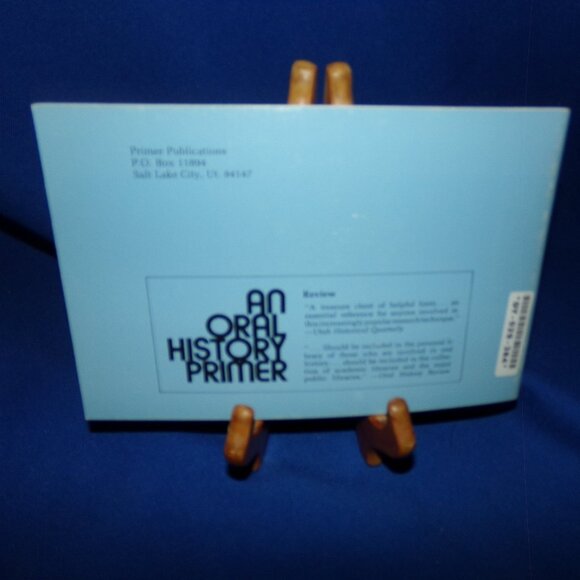 An Oral History Primer - Gary Shumway - Vintage Paperback Book - 1979 - Picture 2 of 4